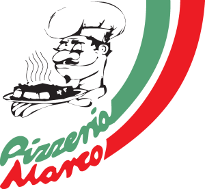 Marco Pizzeria Logo Vector