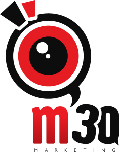 Marketing camera eye Logo Vector