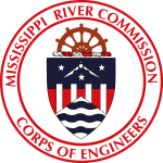 Mississippi River Commission Logo Vector