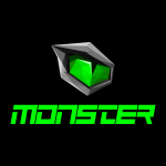 Monster Notebook Logo Vector