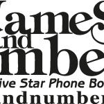 NAMES AND NUMBERS Logo Vector