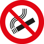 NO SMOKING CLASSIC SIGN Logo Vector