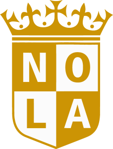 NOLA Gold Rugby Logo Vector