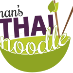 Nan’s Thai Noodle Logo Vector