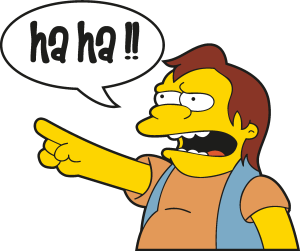 Nelson Muntz Logo Vector