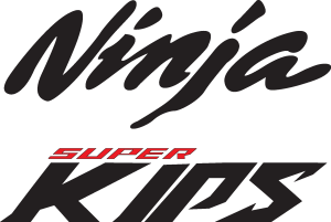 Ninja Super Kips Logo Vector