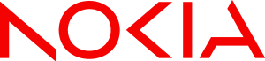 Nokia (2023)  Red Logo Vector