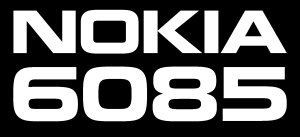 Nokia 6085  White Logo Vector