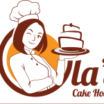 OLA’S CAKE HOUSE Logo Vector