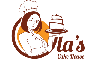 OLA’S CAKE HOUSE Logo Vector