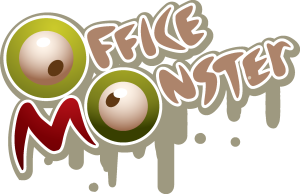 Office Monster Logo Vector