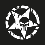 PUNISHER old Logo Vector