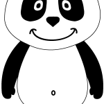 Panda Canal Logo Vector