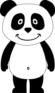 Panda Canal Logo Vector