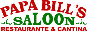 Papa Bill’s Saloon Logo Vector