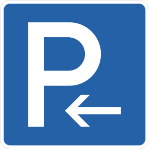 Parking left Logo Vector