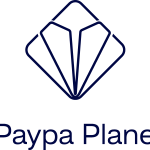 Paypa Plane Logo Vector