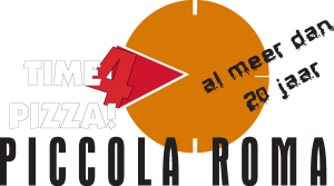 Piccola Roma Pizza Logo Vector