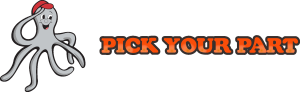 Pick Your Part Logo Vector