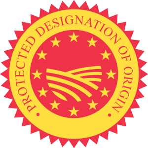 Protected Designation of Origin (PDO) Logo Vector