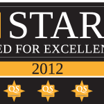 Qs Stars 3Star Logo Vector