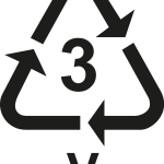 RECYCLING TYPE 3 LABEL Logo Vector