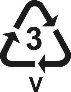 RECYCLING TYPE 3 LABEL Logo Vector