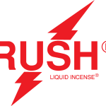 RUSH Liquid Incense Logo Vector