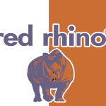 Red Rhino Energy Drink Logo Vector