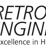 Retro Engineering Logo Vector