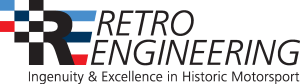 Retro Engineering Logo Vector