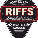 Riffs Smokehouse Logo Vector