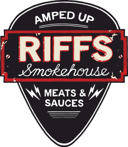 Riffs Smokehouse Logo Vector