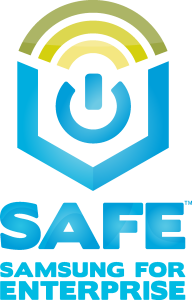 Safe Samsung For Enterprise Logo Vector