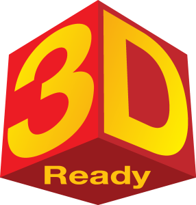 Samsung 3D ready Logo Vector