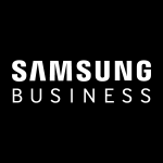 Samsung Business white Logo Vector