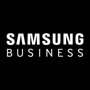 Samsung Business white Logo Vector