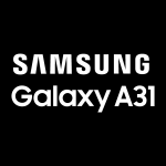 Samsung Galaxy A31 white Logo Vector