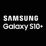 Samsung Galaxy S10+ white Logo Vector