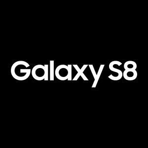 Samsung Galaxy S8 white Logo Vector