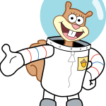 Sandy Cheeks Logo Vector