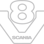 Scania V8 Logo Vector