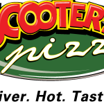 Scooters Pizza Logo Vector