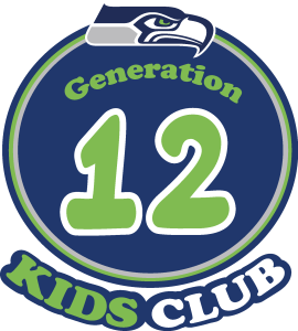Seattle Seahawks Generation 12 Kids Club Logo Vector