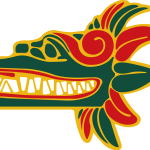 Serpiente Emplumada,Quetzalcóatl Logo Vector