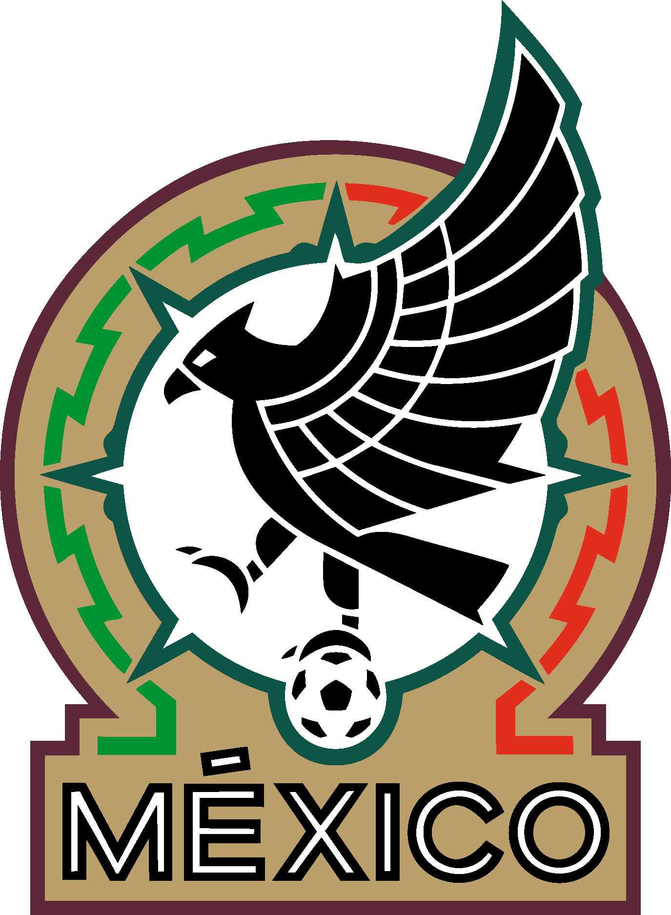 Shield Of The Mexican Soccer Team Logo Vector Ai PNG SVG EPS 