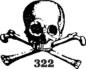 Skull and Bones Society Logo Vector
