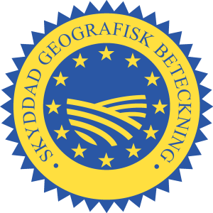 Skyddad Geografisk Beteckning (SGB) Logo Vector