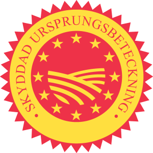 Skyddad Ursprungsbeteckning (SUB) Logo Vector