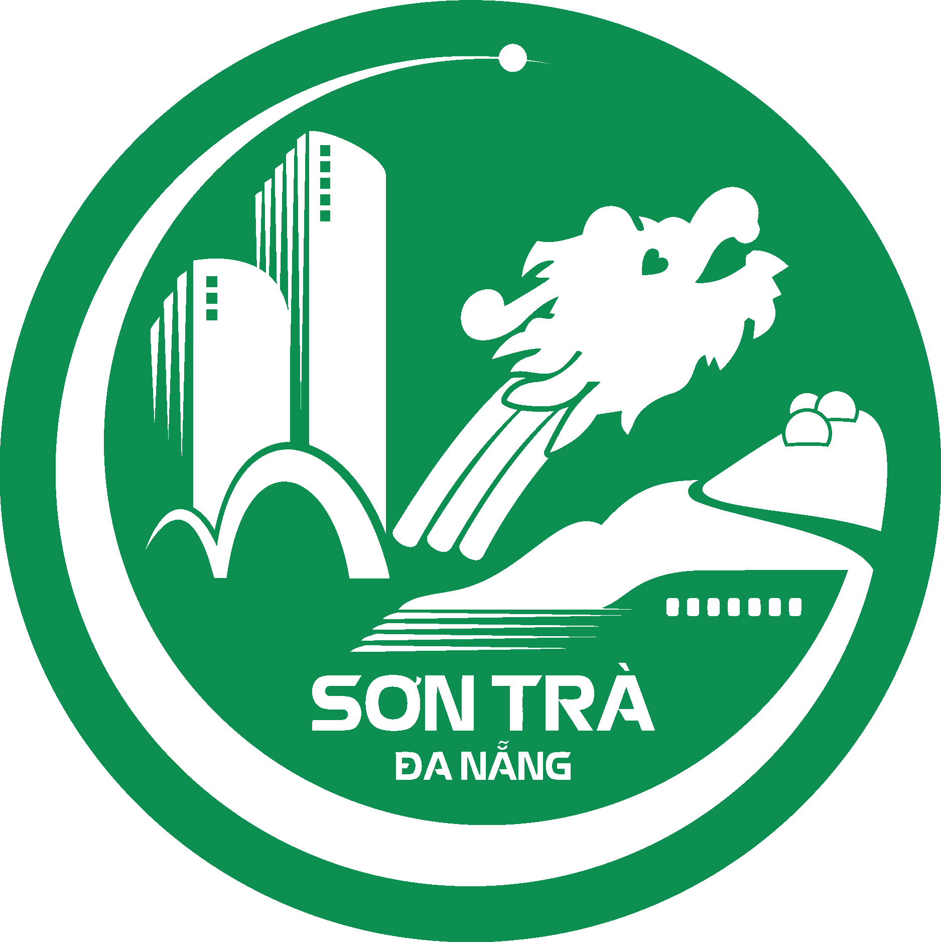 Sơn Trà District, Đà Nẵng, Vietnam Logo Vector
